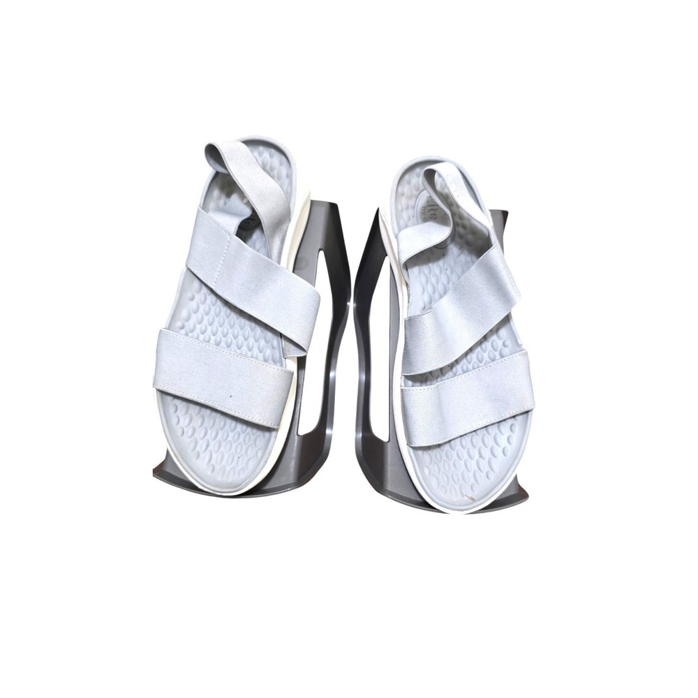 Lite Ride by Crocs Women's Stretch Sandals Gray Size 9 Comfortable Lightweight